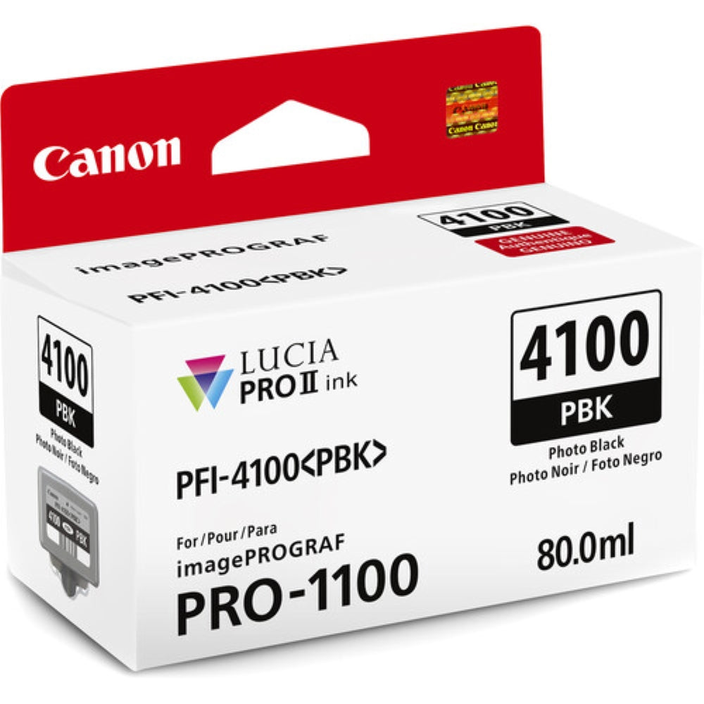 Canon PFI-4100 Photo Black Pigment Ink Tank | 80mL