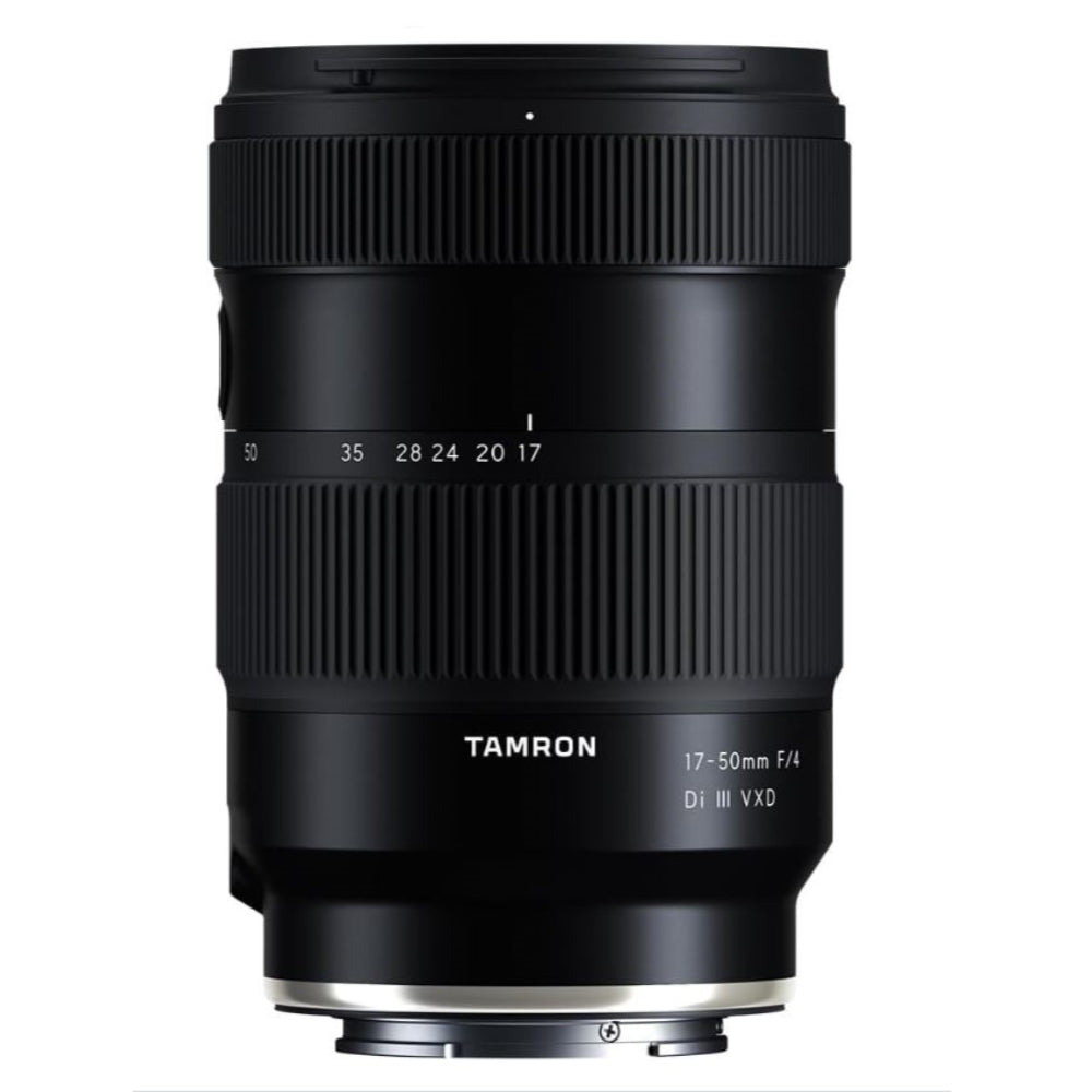 Tamron 17-50mm f/4 Di III VXD Lens Compatible with E Mount (Full Frame) Bundle with Tiffen Filter Set + Lens Cap Keeper + Cleaning Kit + Cleaning Cloth (5 Items)