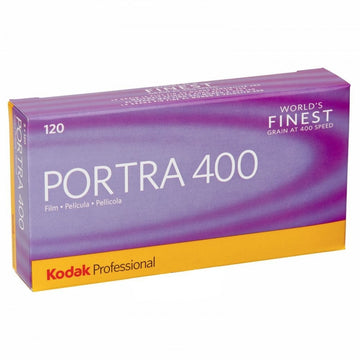 Kodak Professional Portra 400 Color Negative Film | 120 Size Roll, 5 Pack