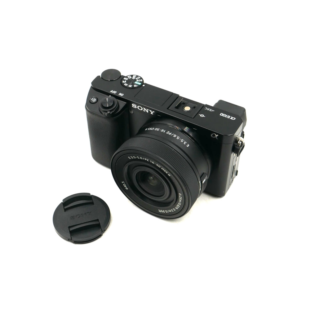 Sony Alpha a6100 Mirrorless Digital Camera with 16-50mm OSS II Lens **OPEN BOX**