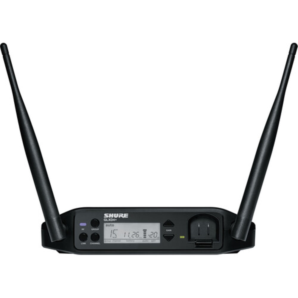 Shure GLXD24+ Dual-Band Wireless Vocal System with BETA 58A Microphone | Z3: 2.4, 5.8 GHz