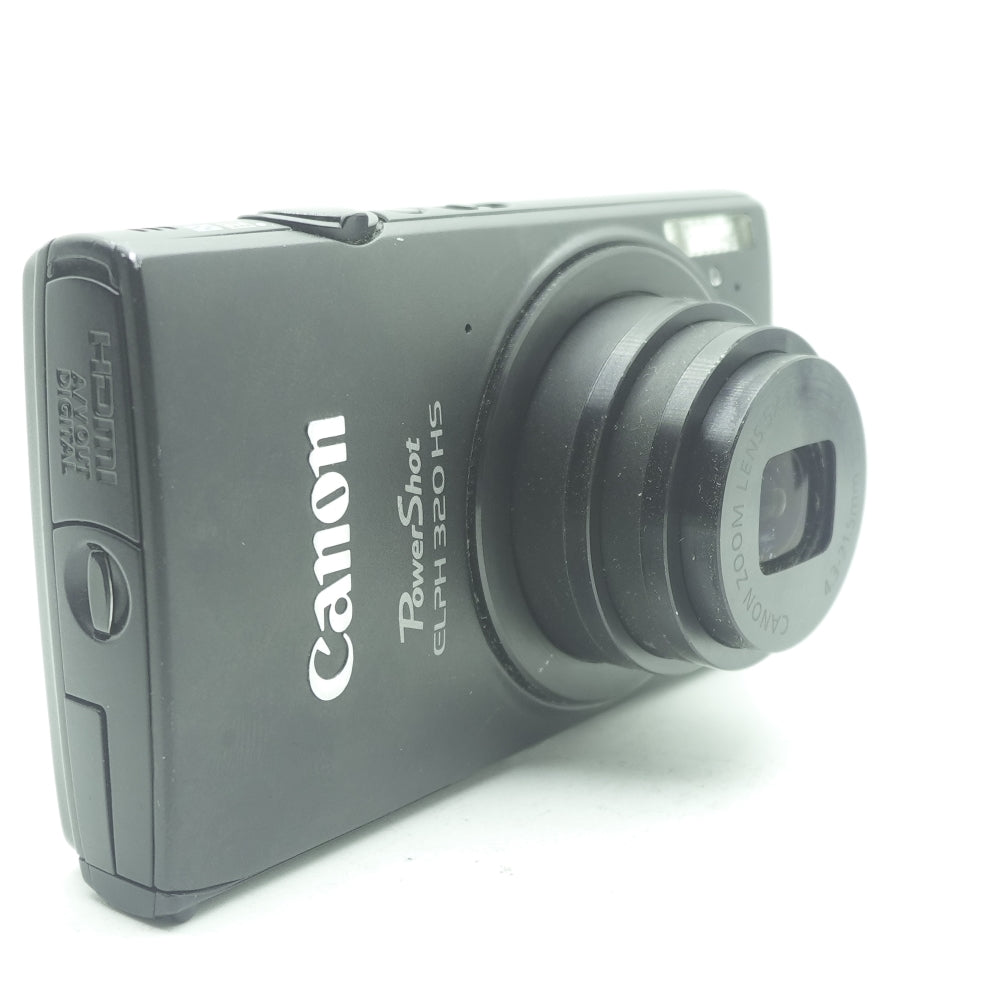 Used Canon PowerShot ELPH 320 HS | Black | U8
