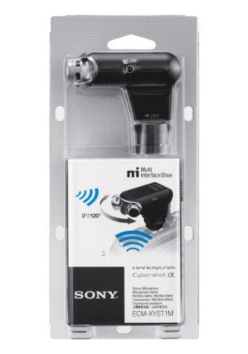 Sony ECM-XYST1M Stereo Microphone | Black