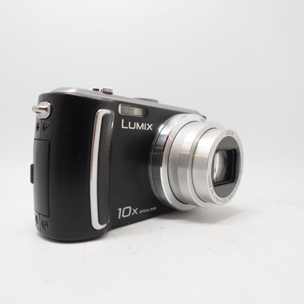 Used Panasonic Lumix DMC-TZ5 Digital Point and Shoot Camera | Black | U9+