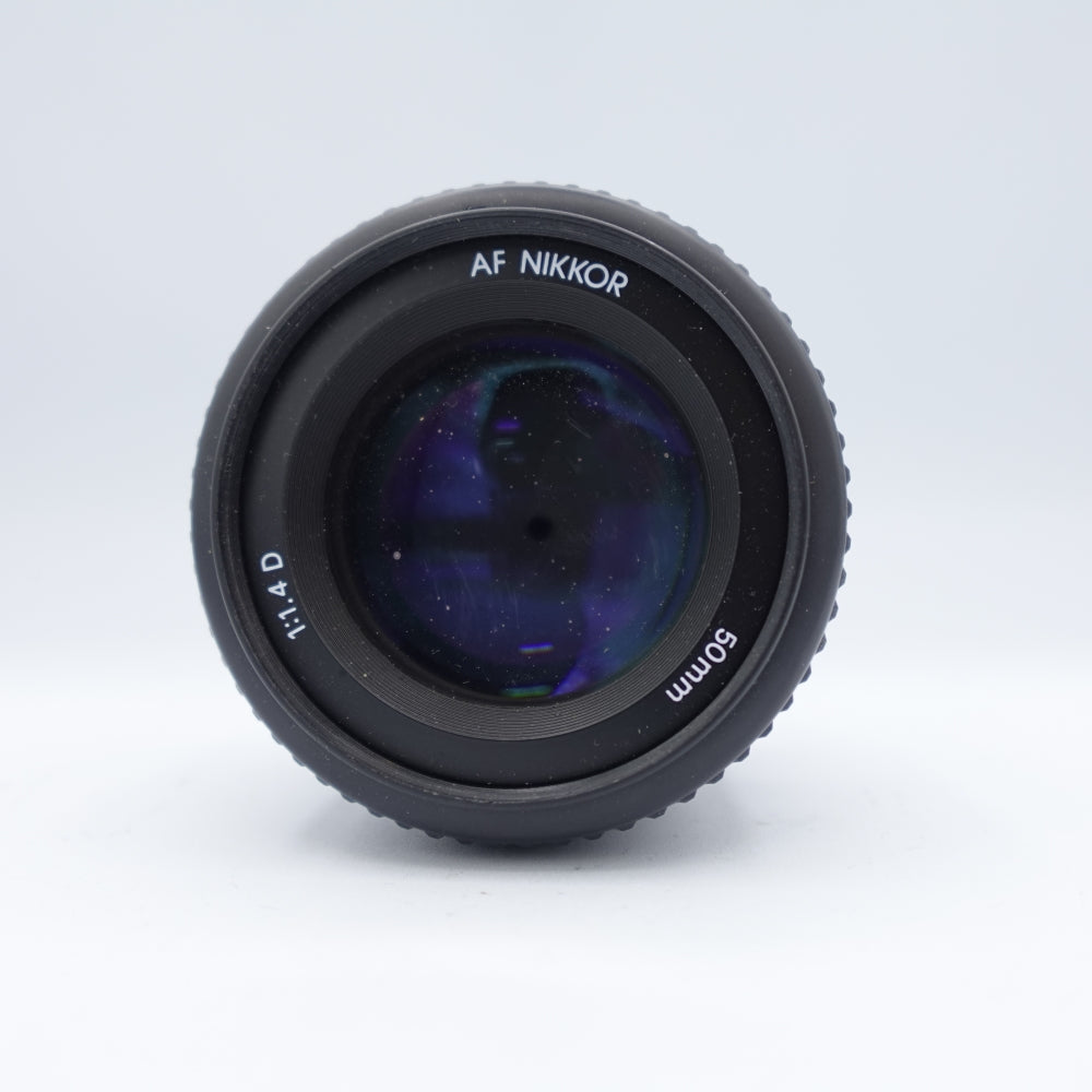Used Nikon AF AI-S Nikkor 50mm D Lens Black U9 - Main Image