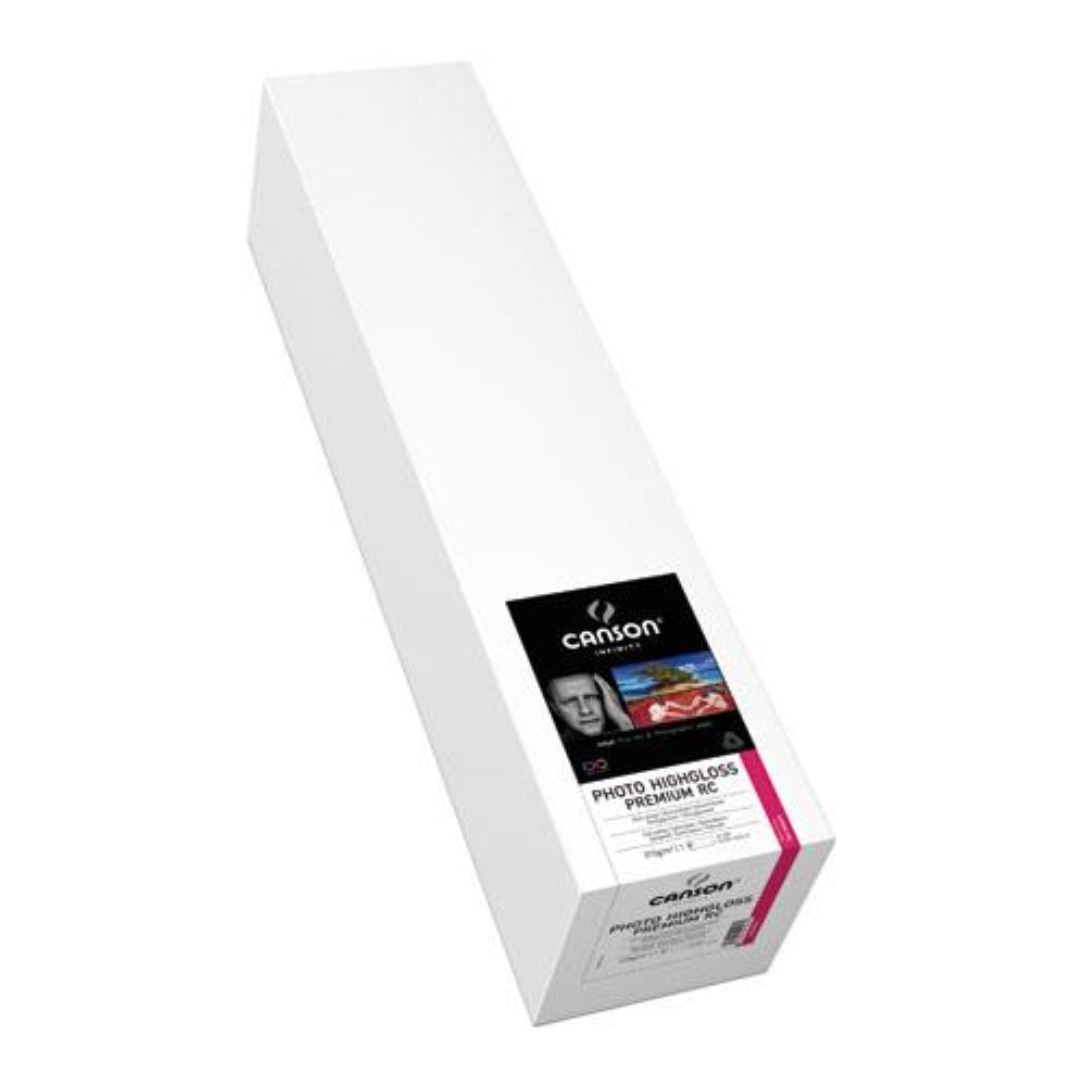 Canson Infinity Photo HighGloss Premium RC Archival Inkjet Paper Roll | 24" x 10'