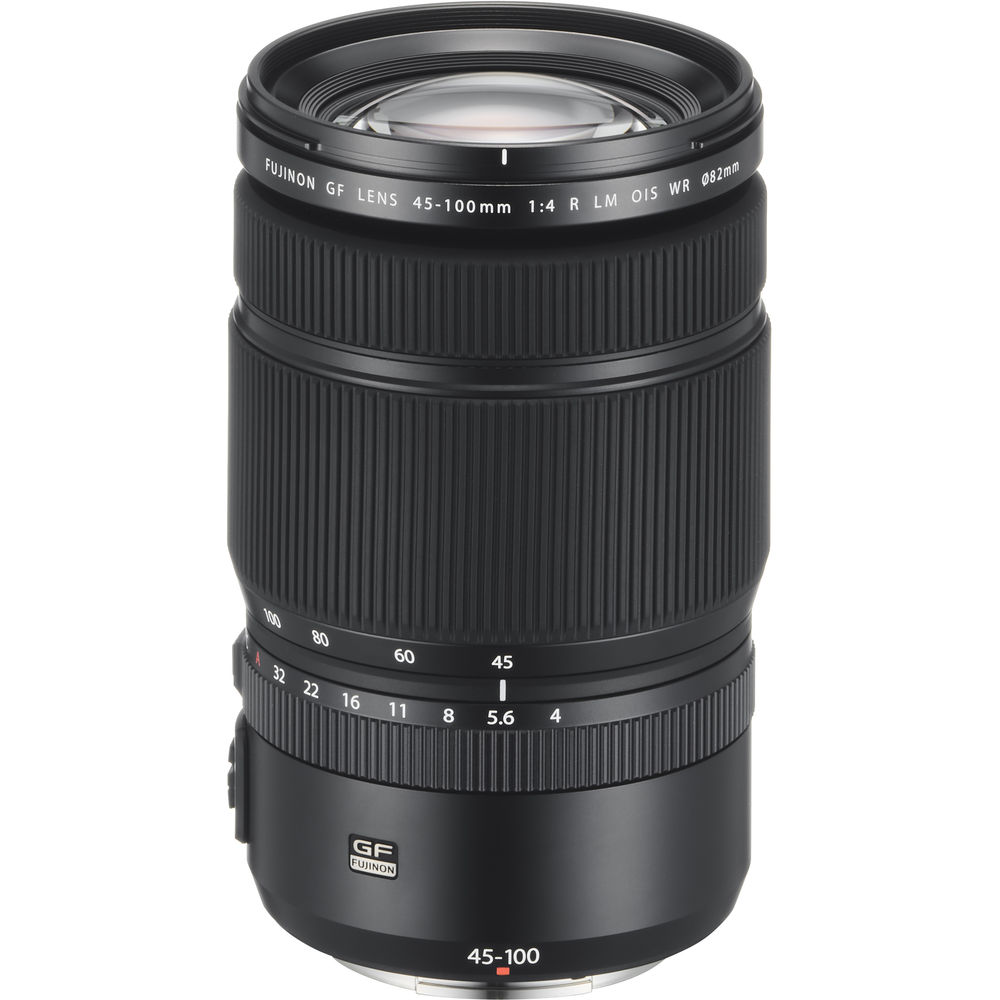 FUJIFILM GF 45-100mm f/4 R LM WR | Black