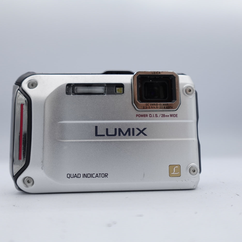 Used Panasonic Lumix DMC-FT4 Digital Point and Shoot Camera | Silver | U8