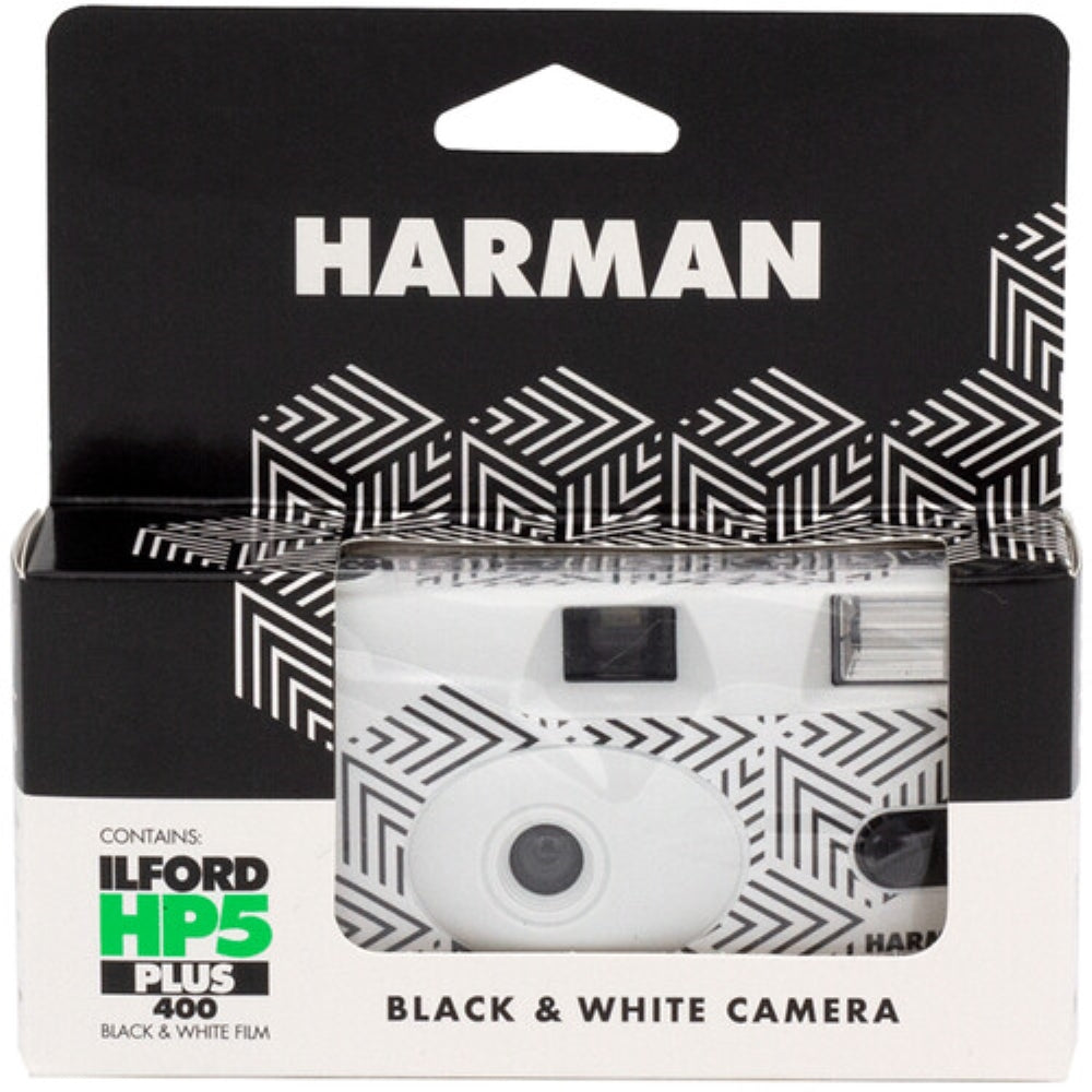 Ilford HP5 Plus B&W Single-Use Film Camera | 35mm Roll Film, 27 Exposures