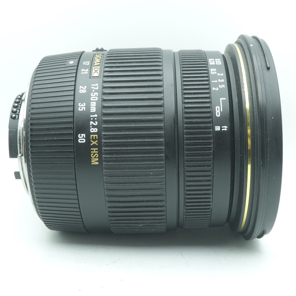 Used Sigma DC 17-50mm F2.8 for Nikon F Mount| Black | U8