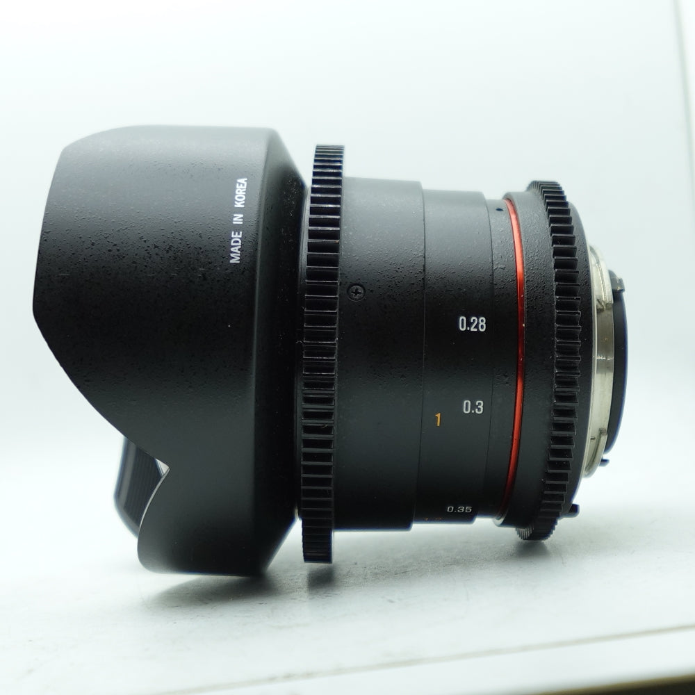 Used Rokinon 14mm T/3.1 ED AS II | Nikon-F | U8