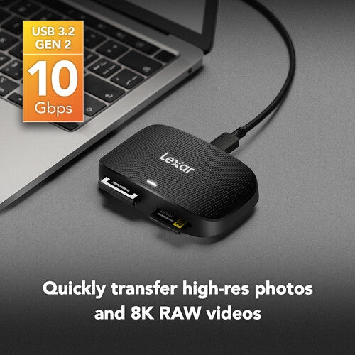 Lexar Professional CFexpress Type B/SD USB 3.2 Gen 2 Reader