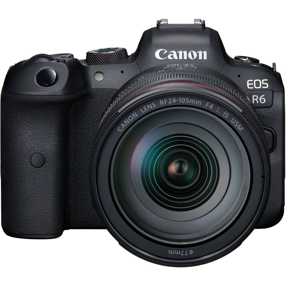 Canon EOS R6 Mirrorless Digital Camera with 24-105mm f/4L Lens