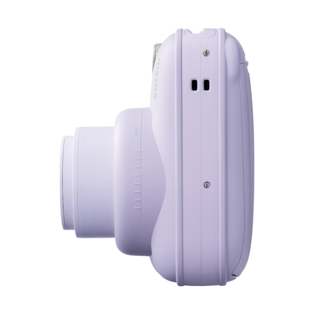 FUJIFILM INSTAX MINI 13 Instant Film Camera | Dreamy Purple Bundle with Instax Mini Film | 20 Exposures + 4 Pack AA Batteries + Mini Album, Borders, Stickers & Clips + Cleaning Cloth (5 Items)