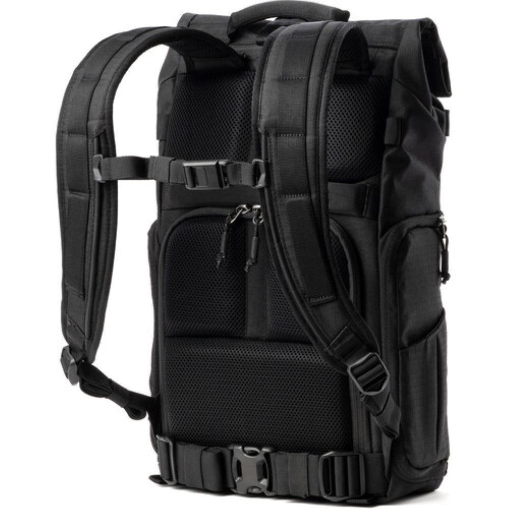 Think Tank Photo FocusPoint Rolltop Camera Backpack | Asphalt Black, 22 L