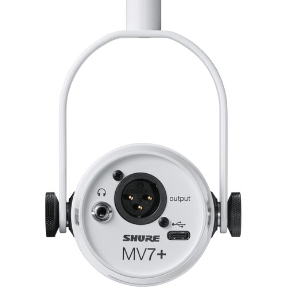 Shure MV7+-W Speech Microphone | White