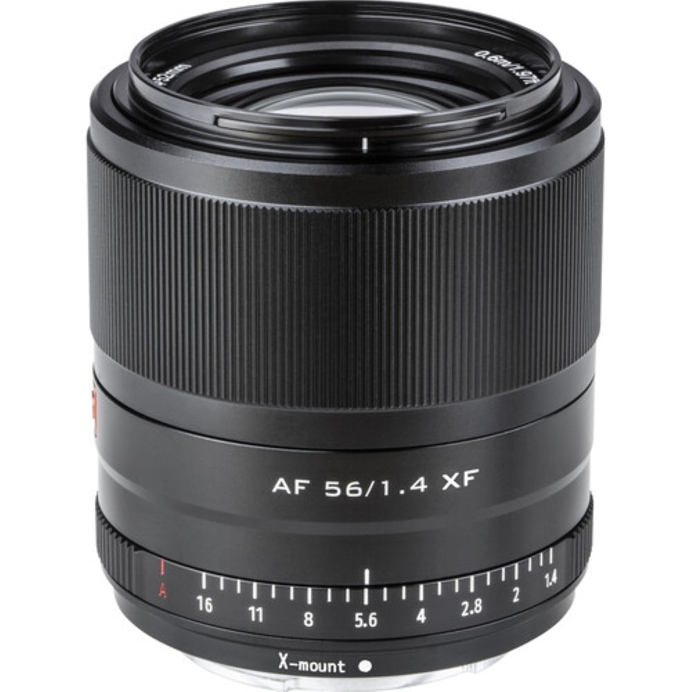 Viltrox AF 56mm f/1.4 XF Lens Compatible with FUJIFILM X Mount (Black) Bundle with UV Filter + Lens Cap Keeper + Cleaning Kit + Cleaning Cloth (5 Items)