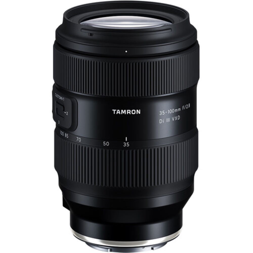 Tamron 35-100mm F/2.8 Di III VXD Compatible with E Mount (Full Frame) Bundle with UV Filter + Lens Pouch + Lens Cap Keeper + Cleaning Kit + Cloth (6 Items)