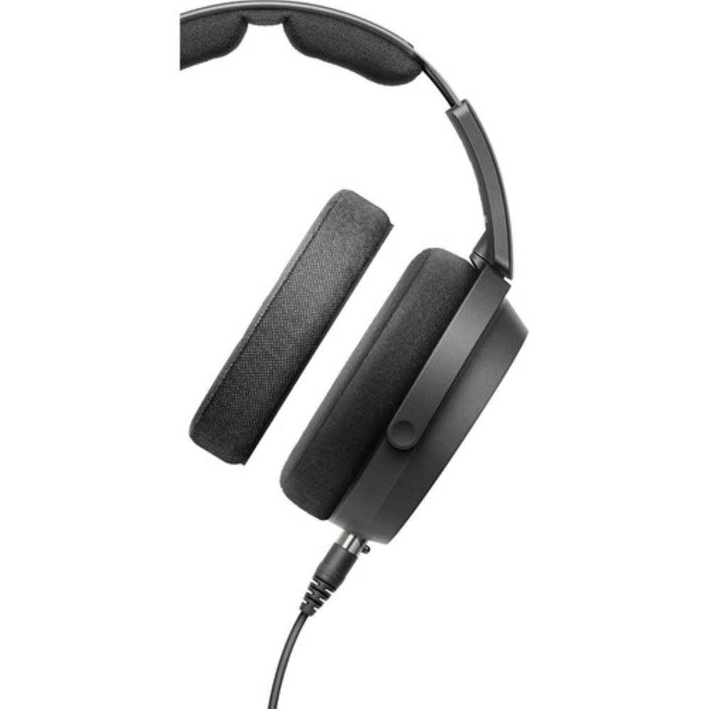 Sennheiser HD-490 PRO Plus Professional Reference Open-Back Studio Headphones Bundle with USB-C Headphone Adapter w/ Built-In DAC + Headphones Stand + Cleaning Cloth (4 Items)