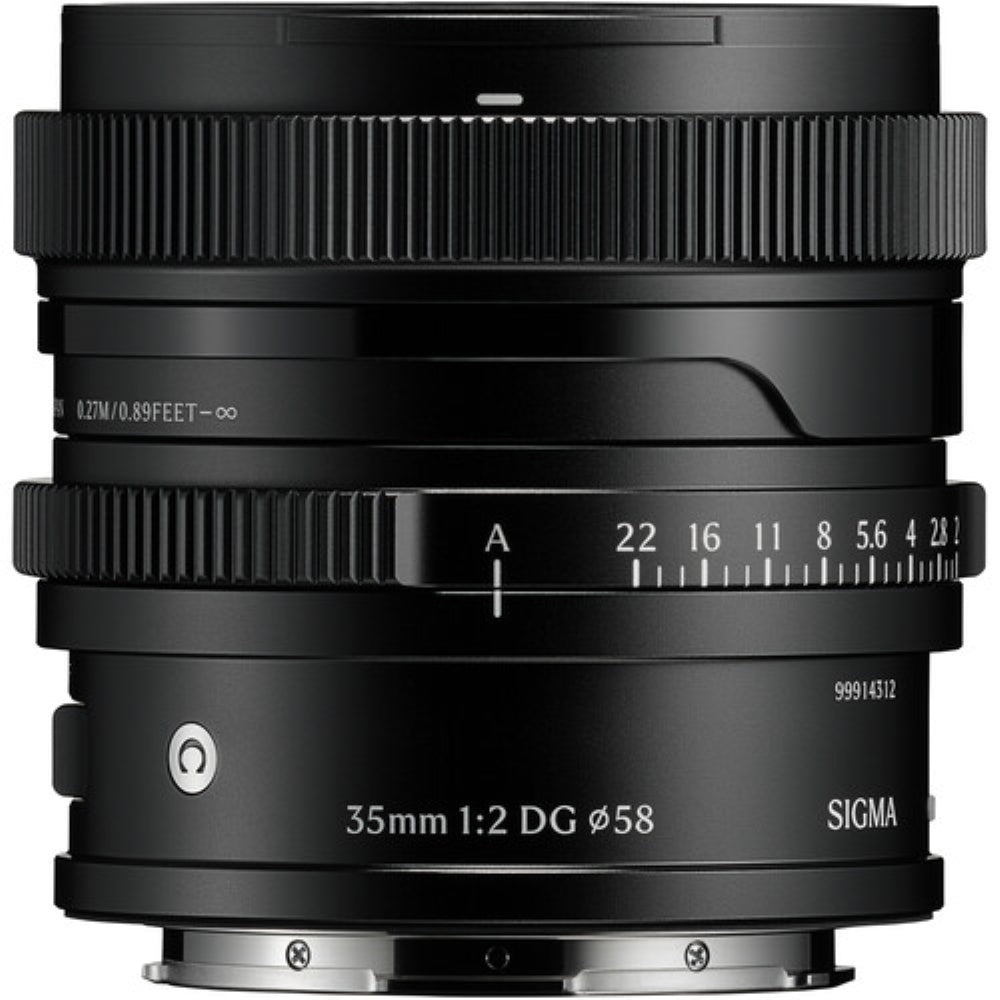 Sigma 35mm f/2 DG Contemporary Lens | L-Mount, Black