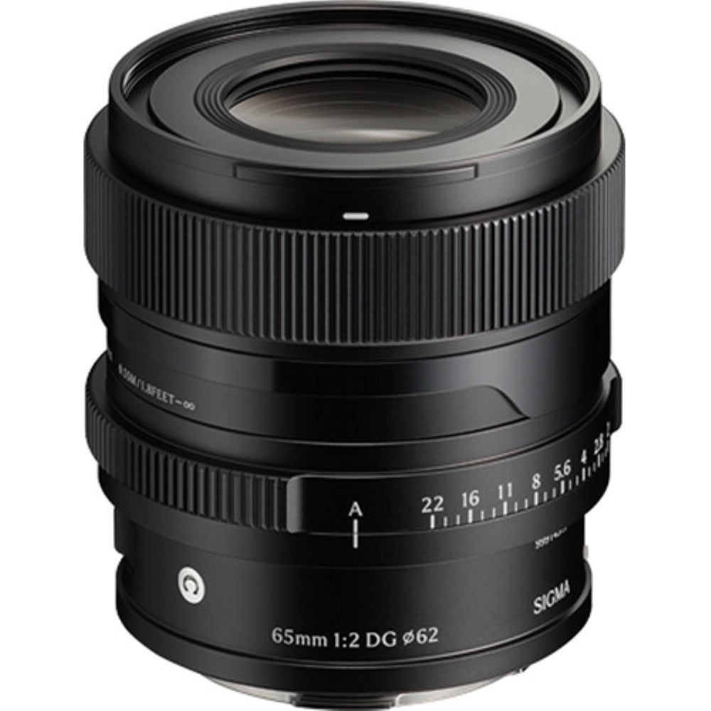 Sigma 65mm f/2 DG Contemporary Lens Compatible with E Mount (Full Frame) Bundle with 62mm UV Filter + Lens Cap Keeper + Deluxe Cleaning Kit + Cleaning Cloth (5 Items)