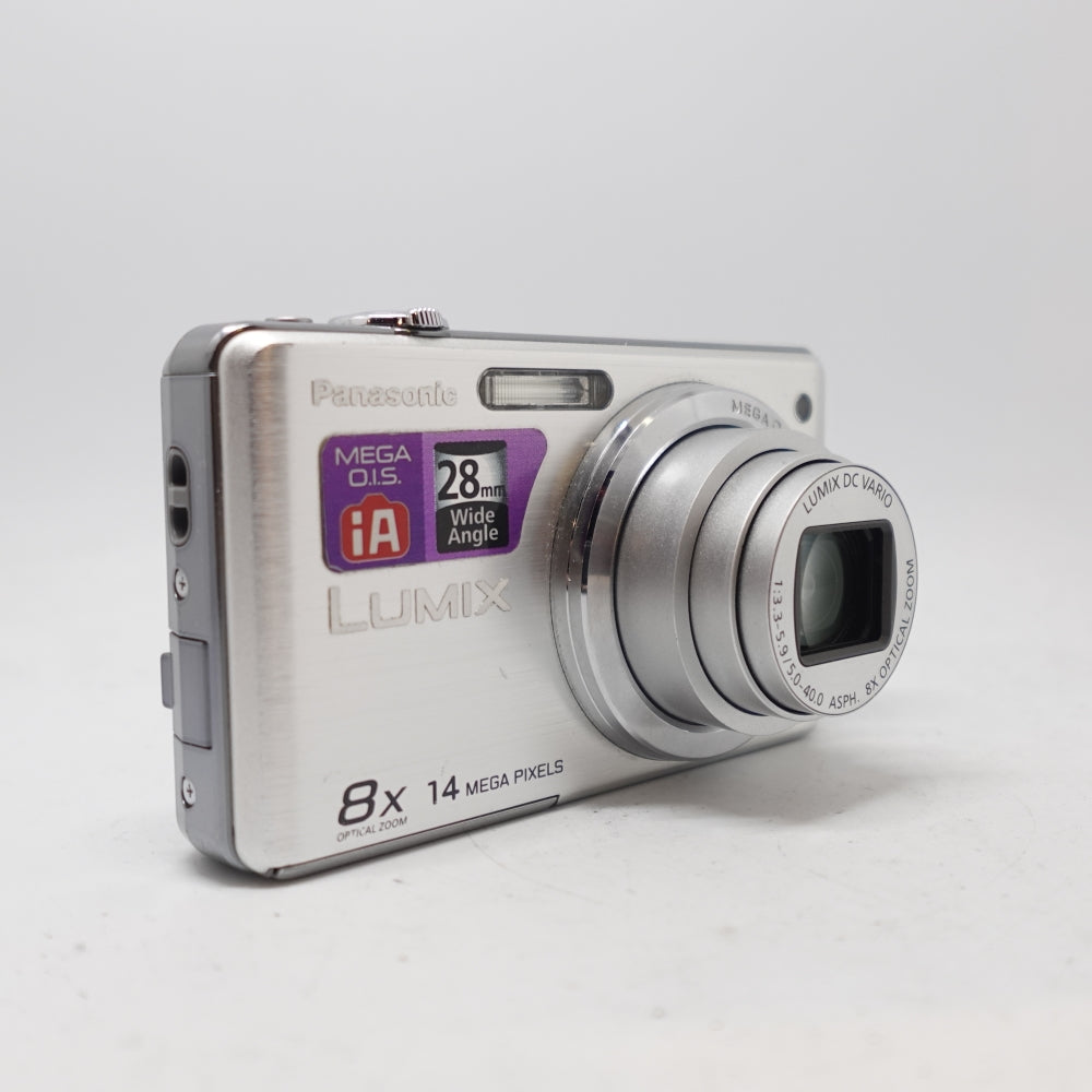 Used Panasonic Lumix DMC-FH20 Digital Point and Shoot Camera | Silver | U9