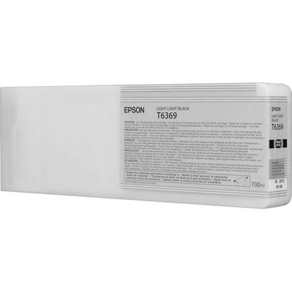 Epson T636900 Light Light Black UltraChrome HDR Ink Cartridge | 700 mL