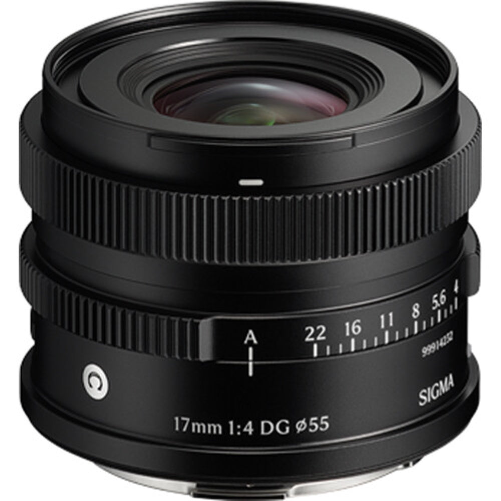 Sigma 17mm f/4 DG Contemporary Lens | Sony E, Black