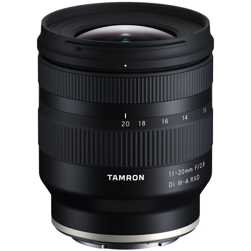 Tamron 11-20mm f/2.8 Di III-A RXD Lens Compatible with E Mount (APS-C) Bundle with Tiffen Filter Set + Lens Cap Keeper + Cleaning Kit + Cleaning Cloth (5 Items)