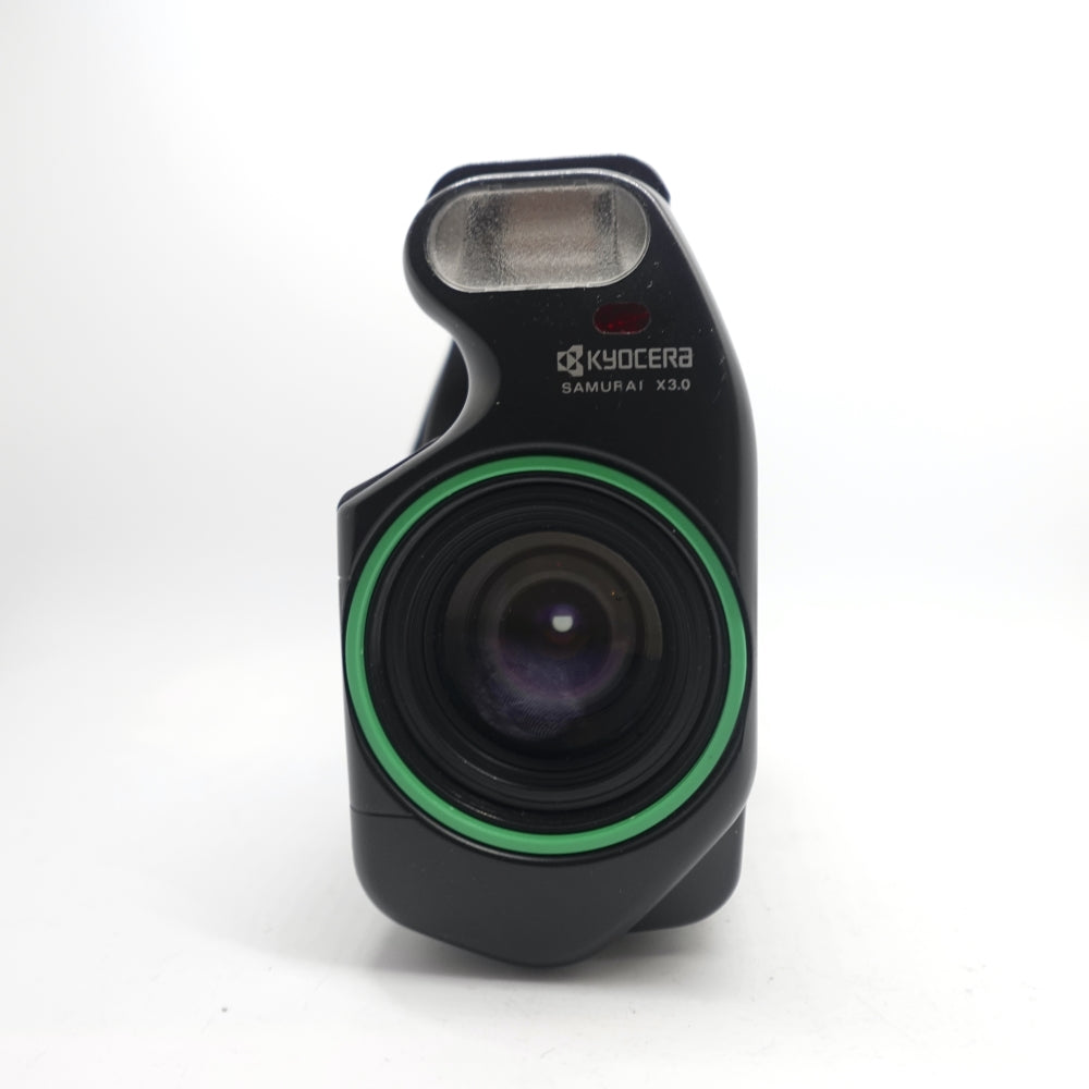 Used Kyocera Samurai X3.0 Half Frame 35mm Point and Shoot Camera | Black | U9