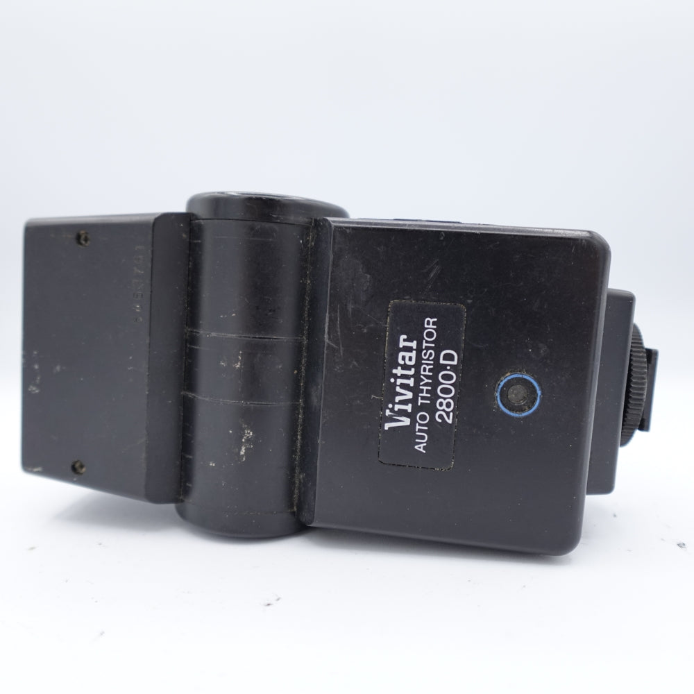 Used Vivitar Auto Thyristor 2800 D Flash | Black | U8