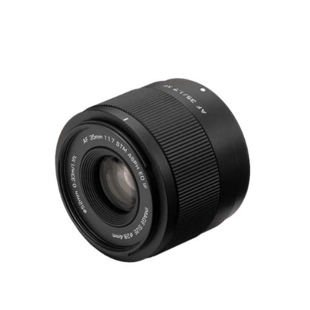Viltrox AF 35mm f/1.7 XF Lens Compatible with FUJIFILM X Mount Bundle with UV Filter + Lens Cap Keeper + Cleaning Kit + Cleaning Cloth (5 Items)