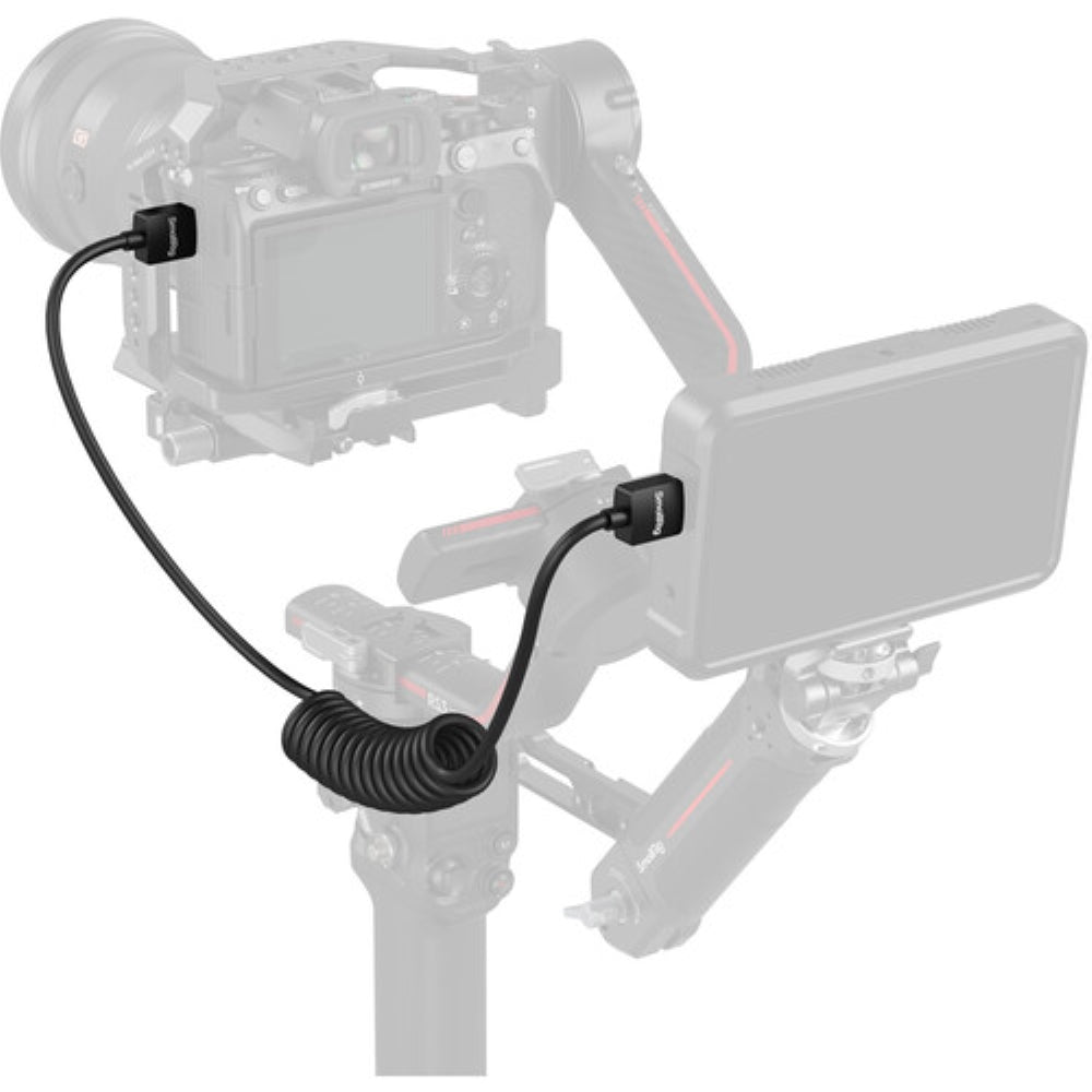 SmallRig Coiled HDMI Data Cable | 3.9"