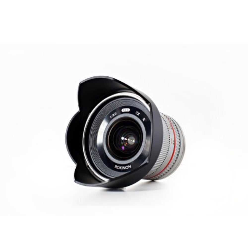 Rokinon 12mm f/2.0 NCS CS Lens for Sony E-Mount | Silver
