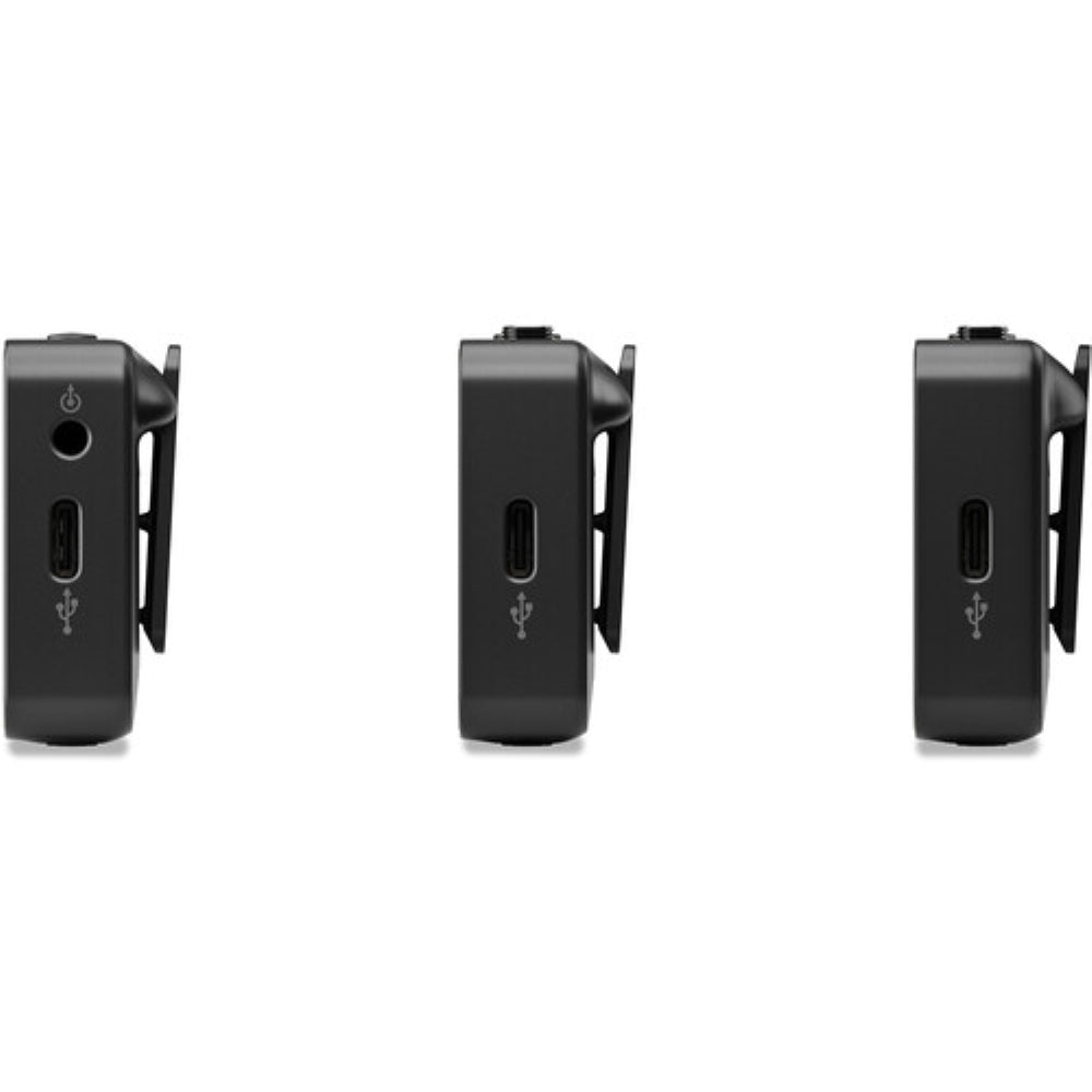 RODE Wireless GO (Gen 3) 2-Person Compact Digital Wireless Microphone System/Recorder | 2.4 GHz, Black -U9
