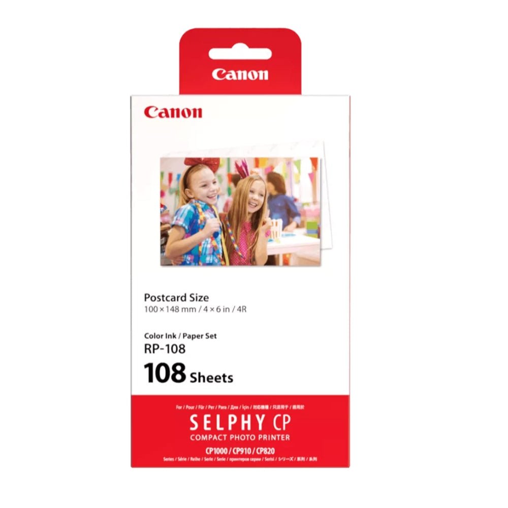 Canon RP-108 High-Capacity Color Ink/Paper Set