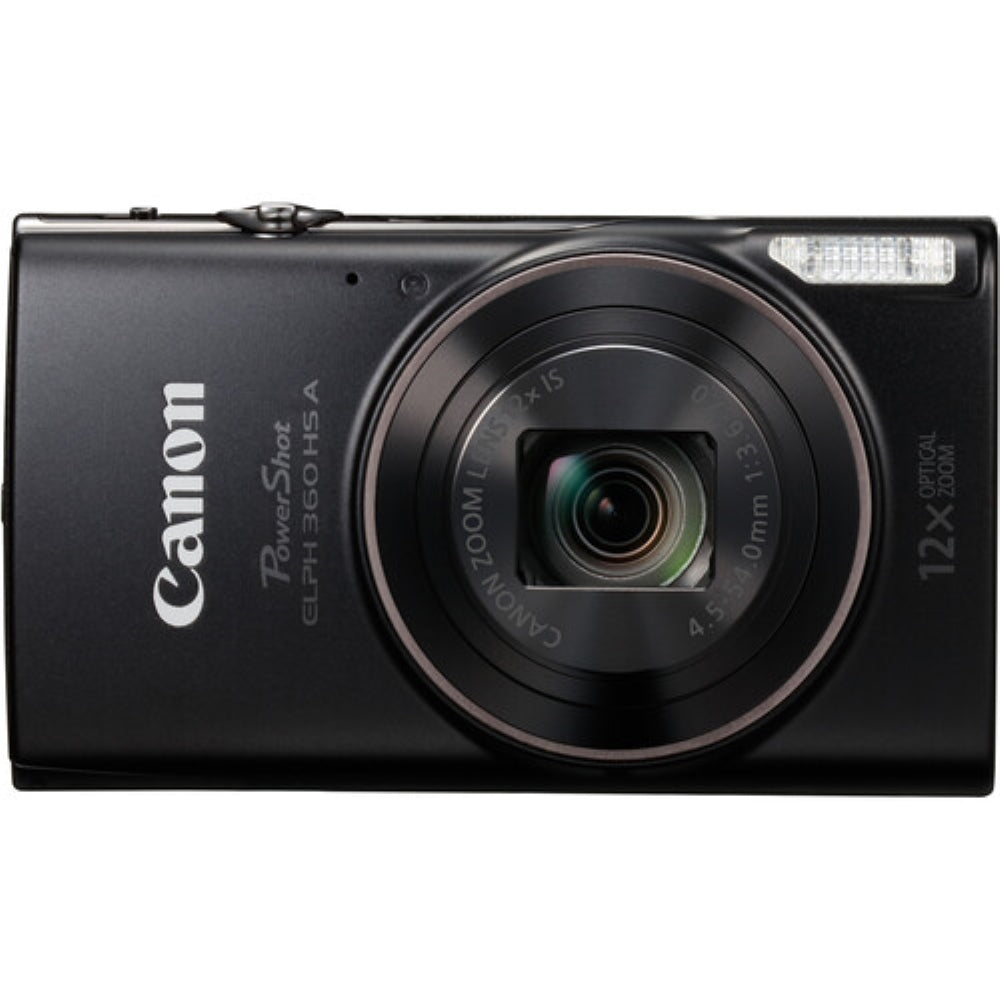 Canon PowerShot ELPH 360 HS A Digital Camera | Black **OPEN BOX**