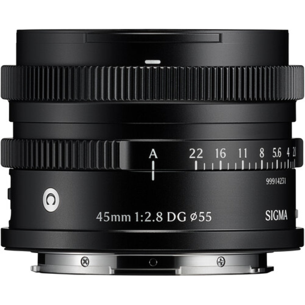 Sigma 45mm f/2.8 DG Contemporary Lens | L-Mount, Black