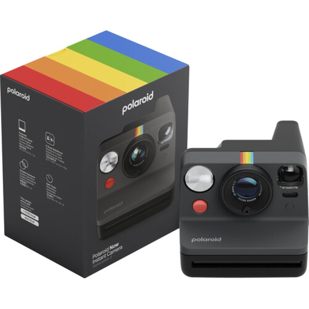 Polaroid Now+ Generation 3 i-Type Instant Camera with App Control | Black
