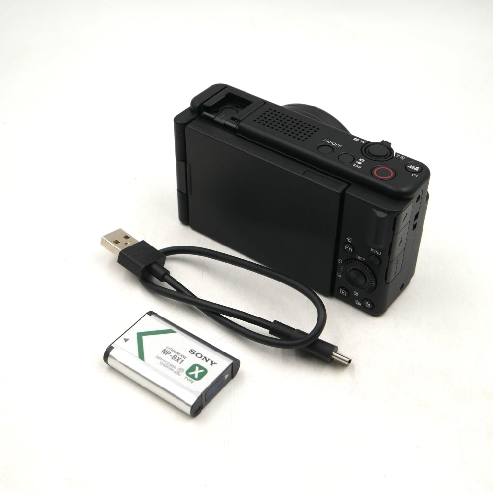 Sony ZV-1F Vlogging Camera | Black I U8