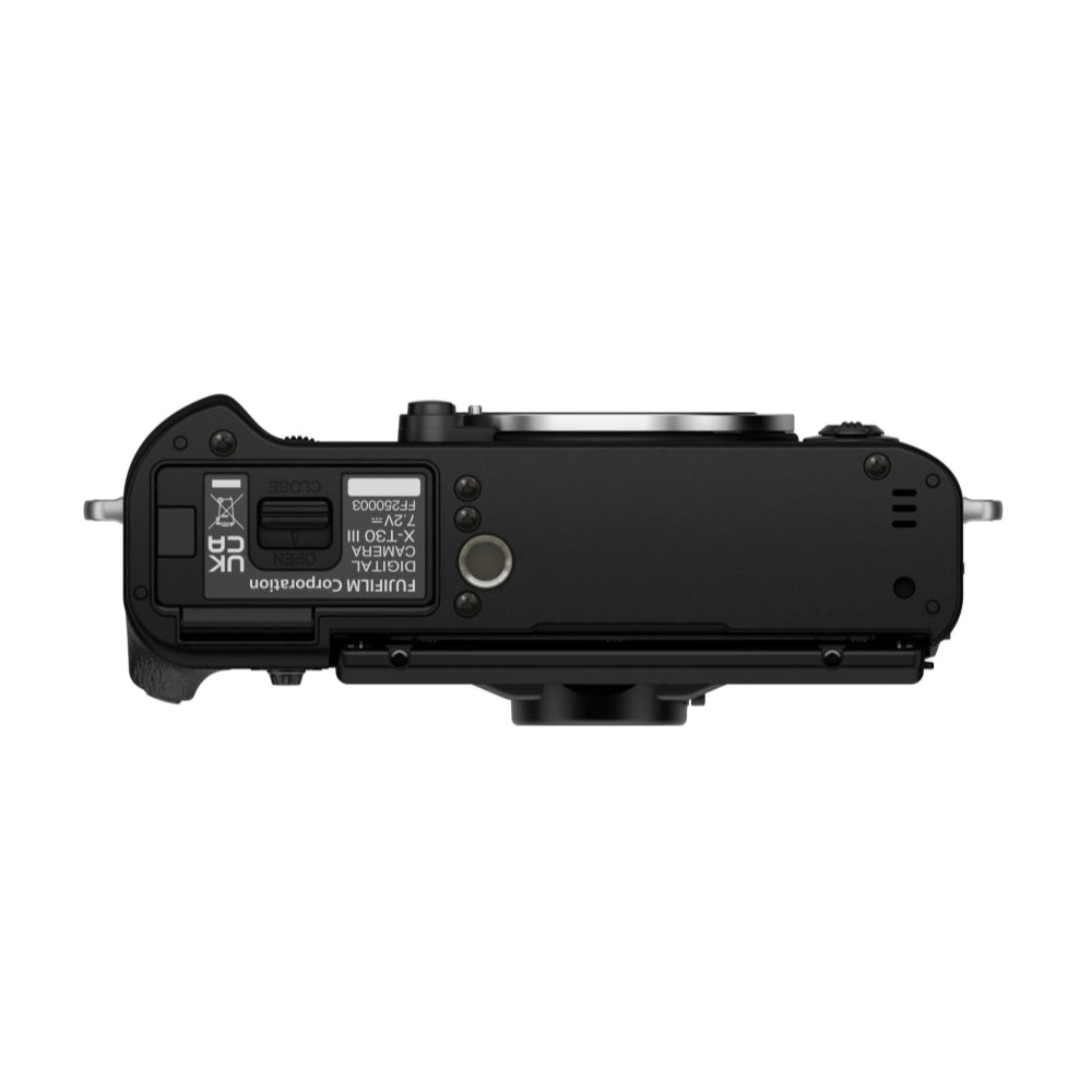 FUJIFILM X-T30 III Mirrorless Camera (Black) Bundle with 64GB Memory Card + Battery Charger + Camera Bag + Battery Charger + Card Reader + Screen Protector + Cleaning Kit (9 Items)