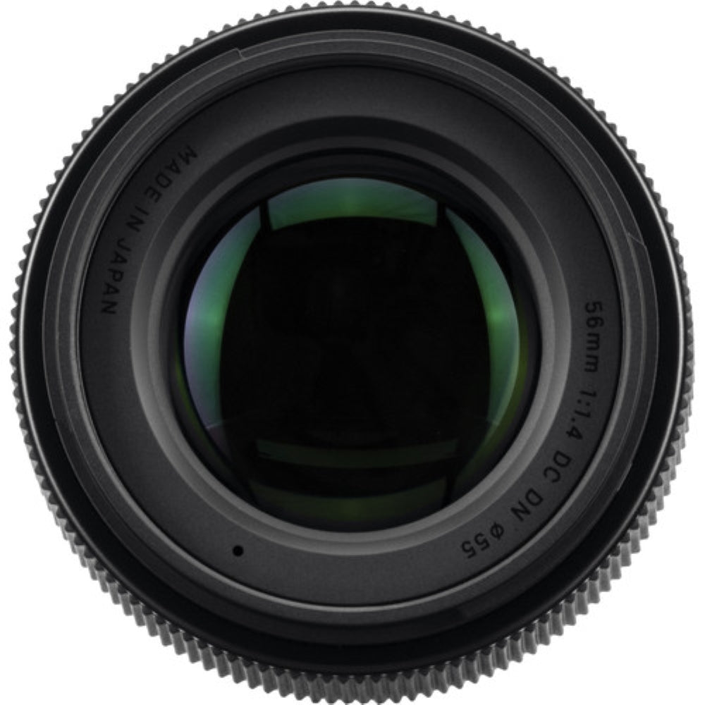 Sigma 56mm f/1.4 Contemporary DC DN Lens Compatible with Sony E Mount (APS-C) Bundle with 55mm Filter + Lens Cap Keeper + Deluxe Cleaning Kit + Cleaning Cloth (5 Items)