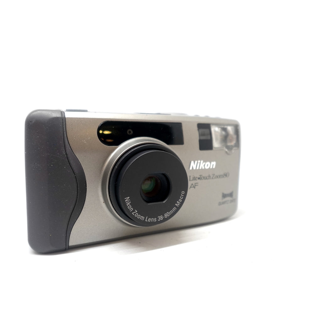Used Nikon Lite Touch Zoom 80 AF 35mm Point and Shoot Camera | Black | U8