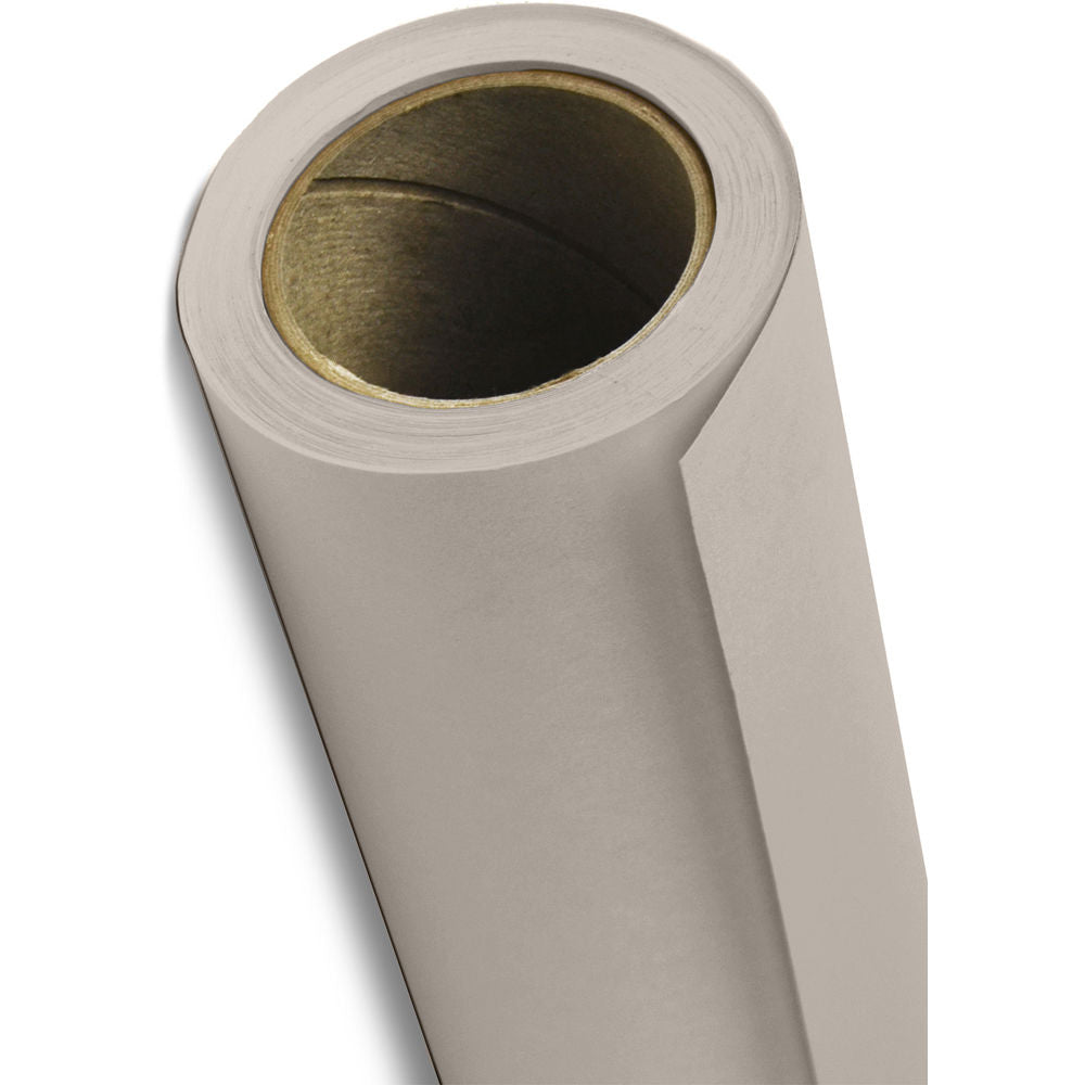 Savage Widetone Seamless Background Paper | 107" x 36', #12 Studio Gray
