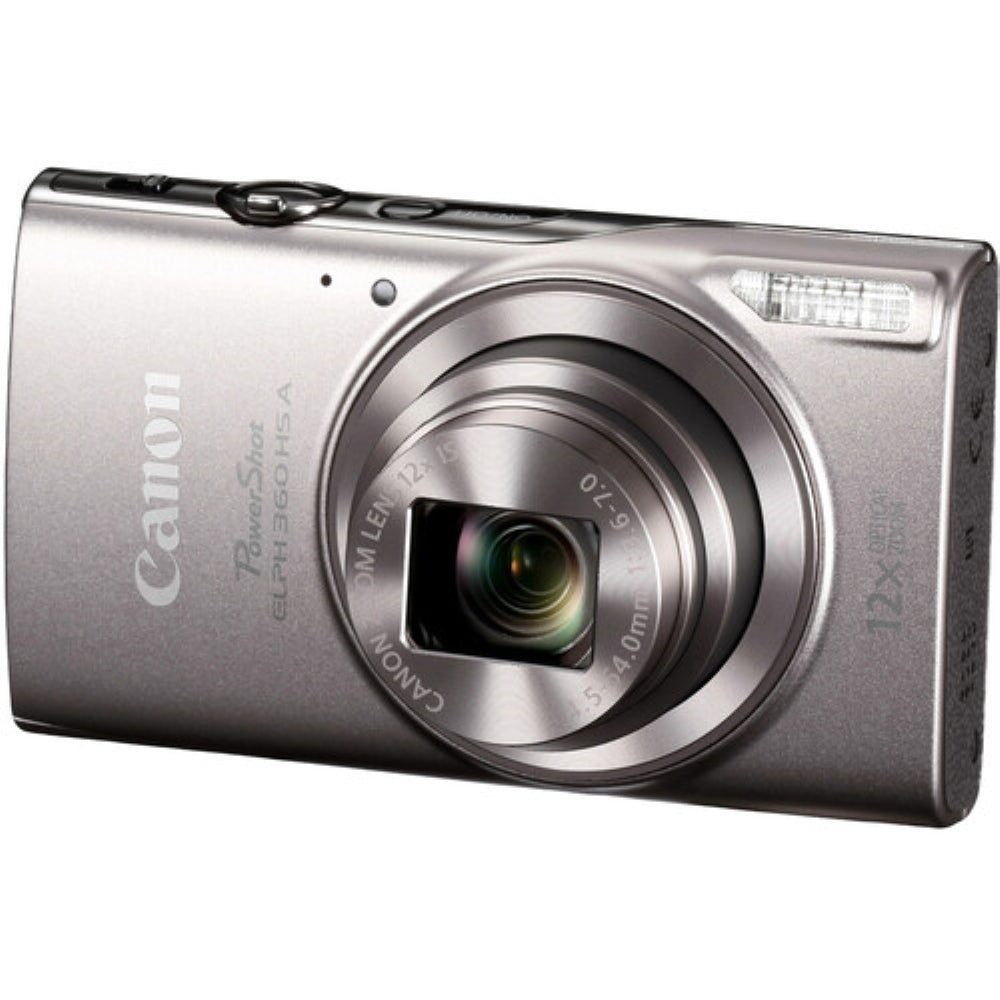 Canon PowerShot ELPH 360 HS A Digital Camera | Silver **OPEN BOX**