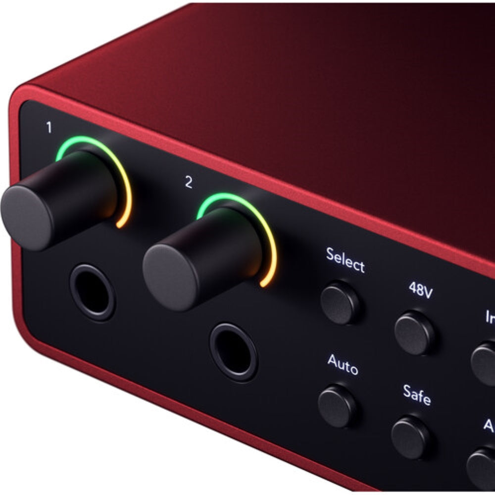 Focusrite Scarlett 4i4 USB-C Audio/MIDI Interface | 4th Generation