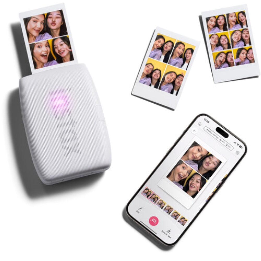 FUJIFILM INSTAX MINI LINK 3 Smartphone Printer | Clay White