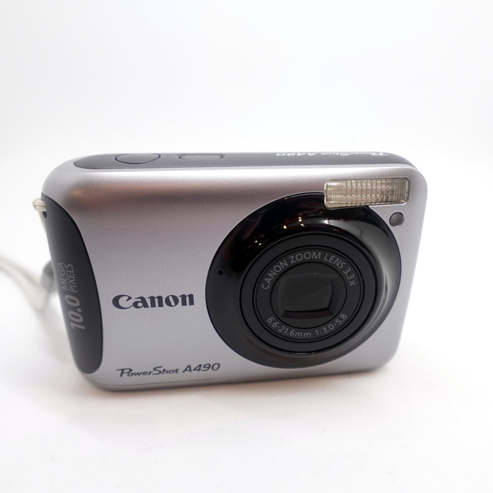 Used Canon PowerShot A490 Digital Camera | Silver | U8