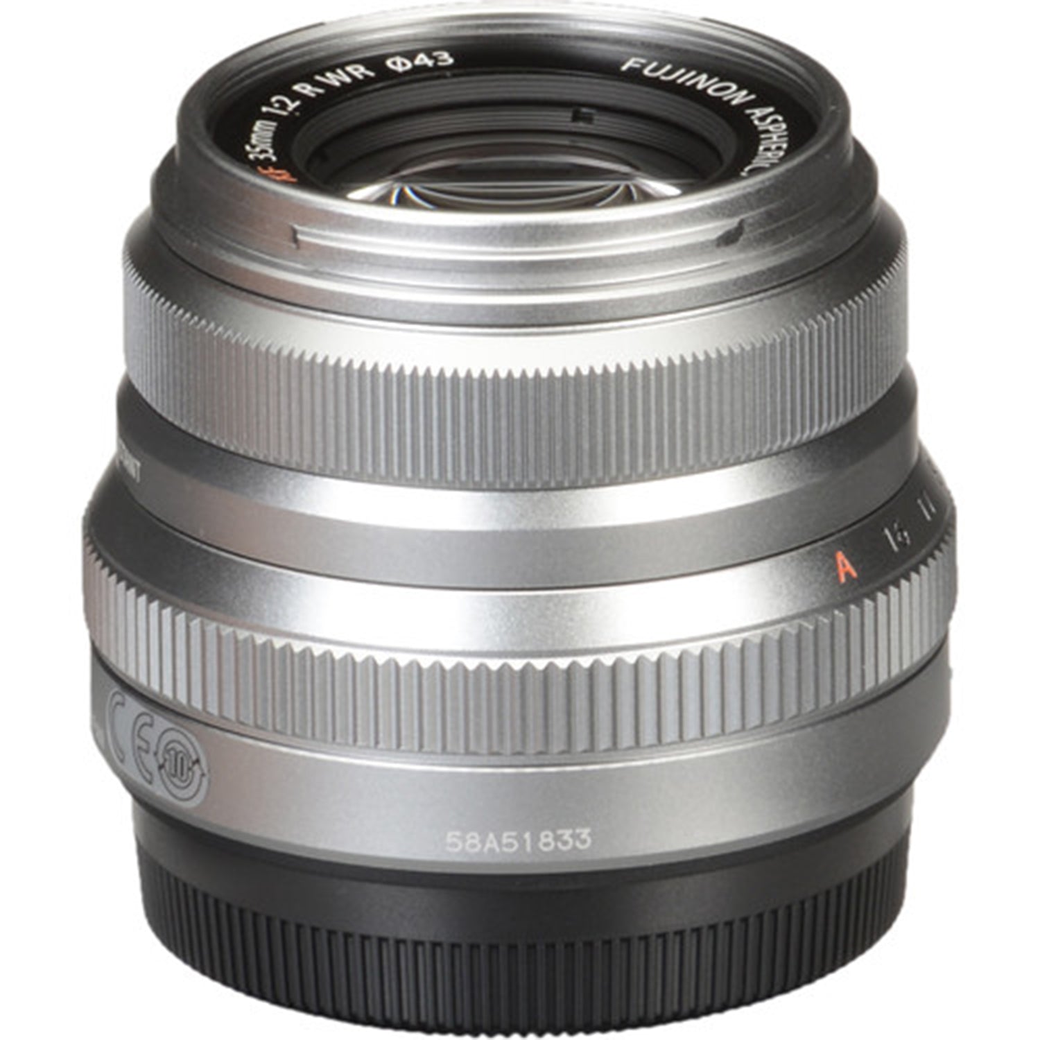 FUJIFILM XF 35mm f/2 R WR Lens | Silver
