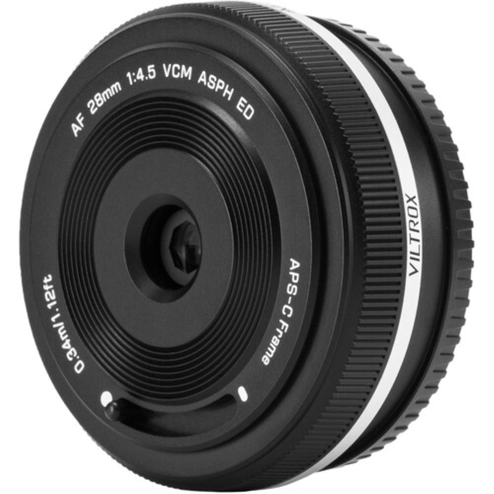 Viltrox AF 28mm f/4.5 XF Lens Compatible with FUJIFILM X Bundle with Lens Cap Keeper + Cleaning Kit + Cleaning Cloth (4 Items)